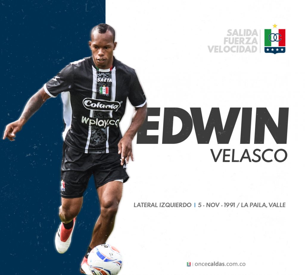 Edwin Velasco regresa más maduro - Once Caldas DAF